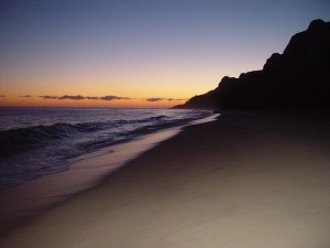 Kalalau Beach at Sunrise